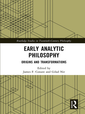 cover image of Early Analytic Philosophy